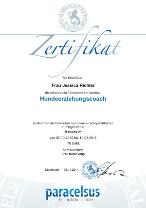 Hundeerziehnungscoach